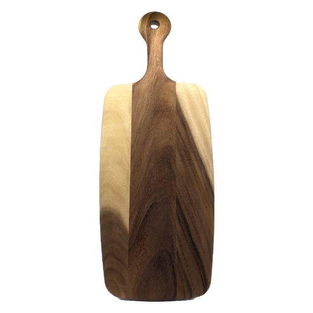  Acacia Wood Cutting Board with Handle Wooden Chopping